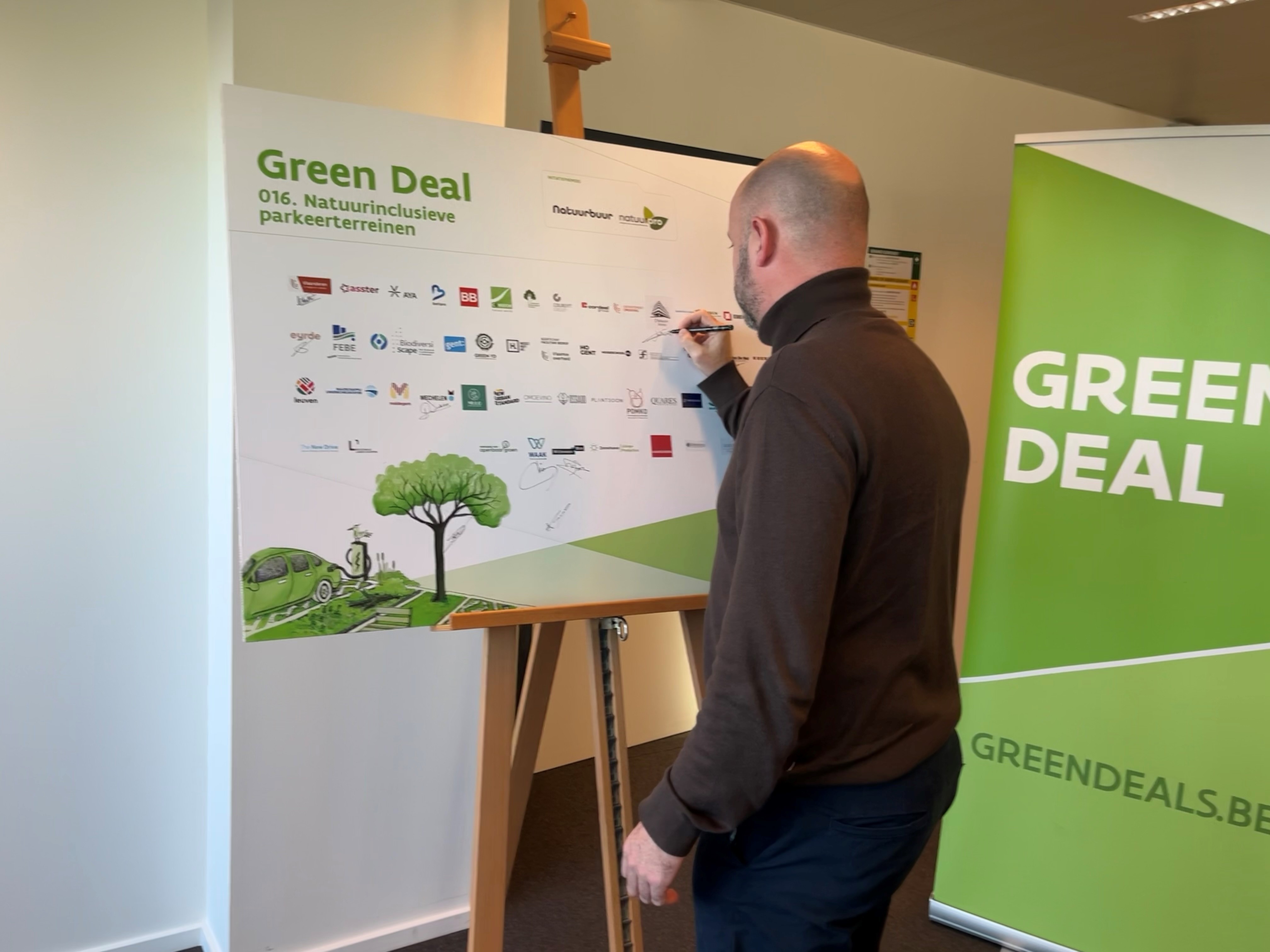 <p>As a logical sequence to the previous Green Deal "Biodiversity and Business", we are now joining the new Green Deal. There are still a lot of car parks on our sites and these represent a great opportunity to work with biodiversity.</p>