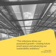 <p>We are thrilled to announce having sucessfully secured a EUR 100.000.000 financing. This syndicated loan agreement will not only fuel our growth but also support our customers in reaching their sustainable goals.</p>